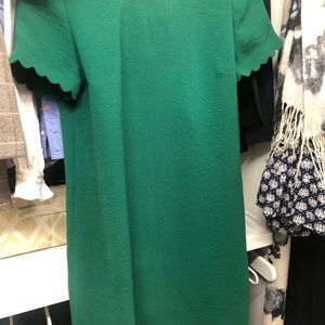 Sezanne shift dress in gorgeous green